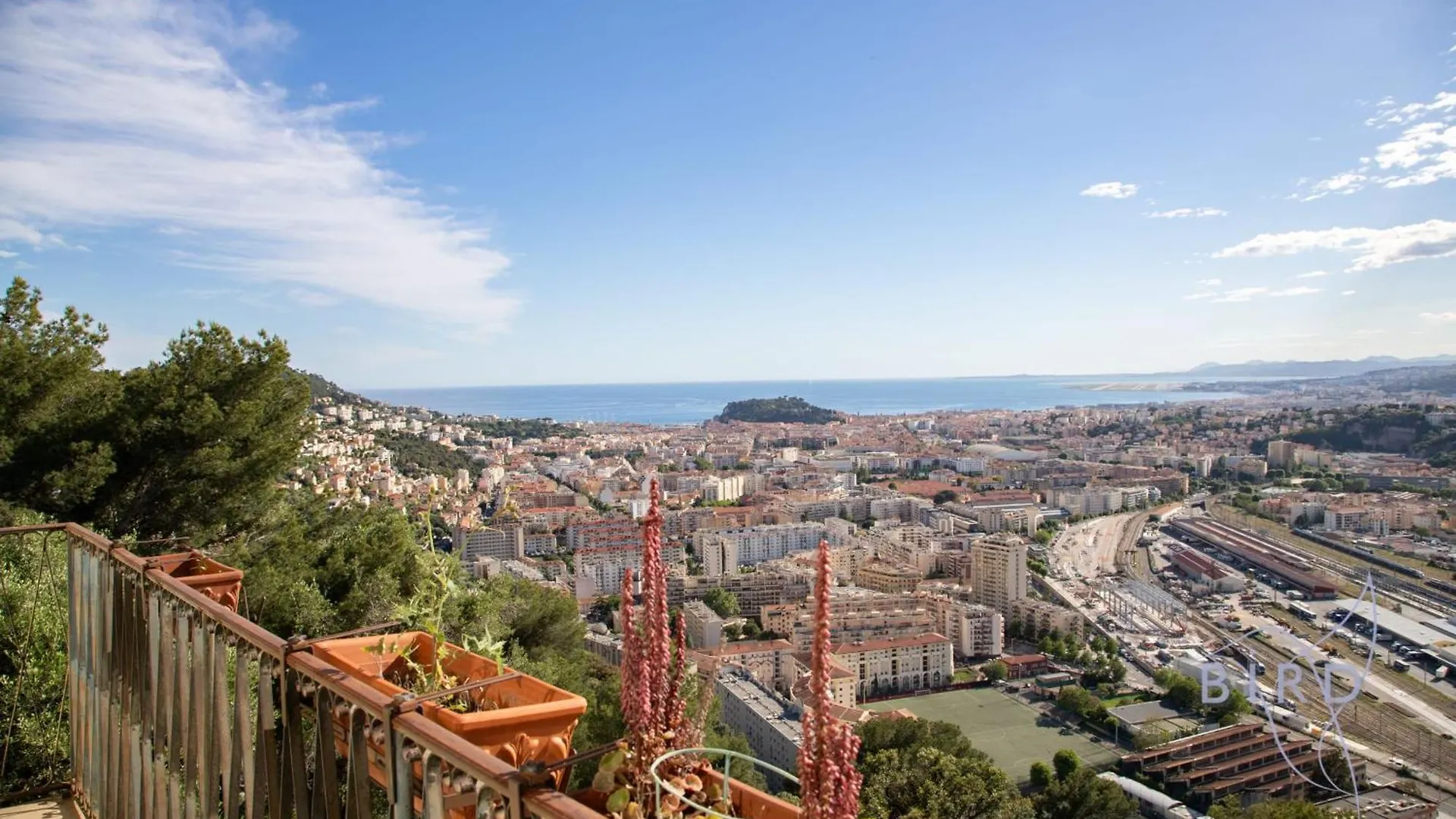 Villa Bonnard In Nice Sea And City View & Pool