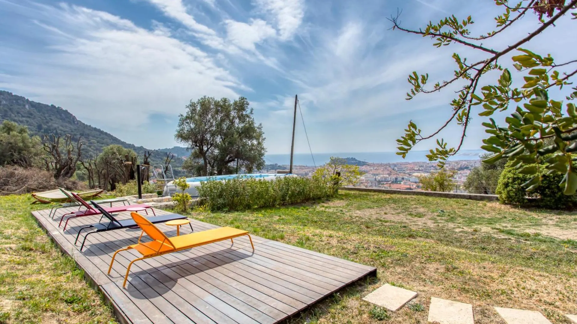 Villa Bonnard In Nice Sea And City View & Pool